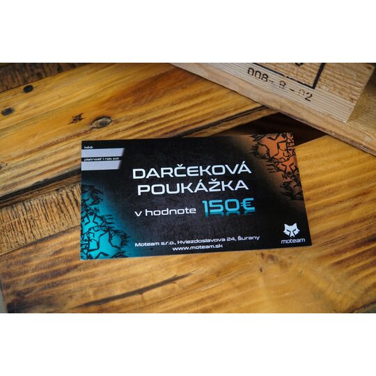 Darčeková poukážka - 150€ 